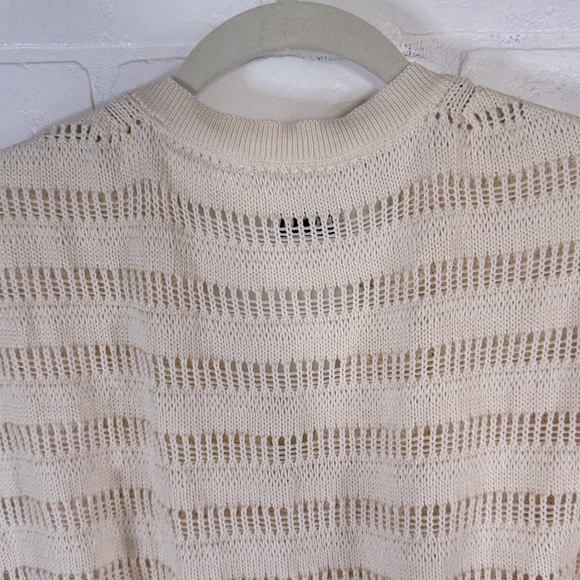 KOTN Acacia Knit cropped cream Vest size small - Picture 7 of 10